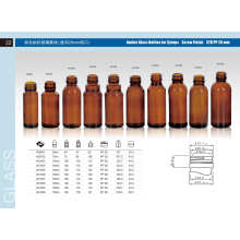 Amber Glass Bottle for Syrups, Professional Glass Bottle Manufacturer